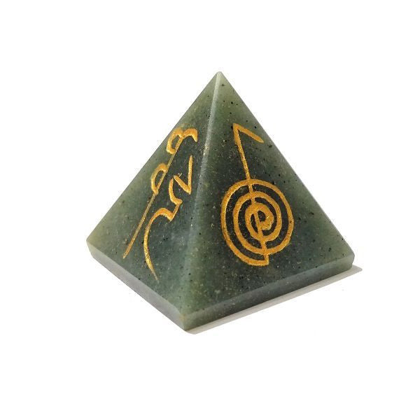 Healing Crystals - Green Aventurine Reiki Pyramid Wholesale