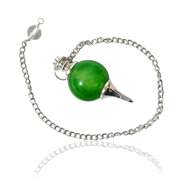 Healing Crystals - Green Aventurine Ball Pendulum Wholesale