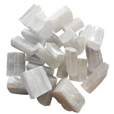 Healing Crystals - White Selenite Raw 