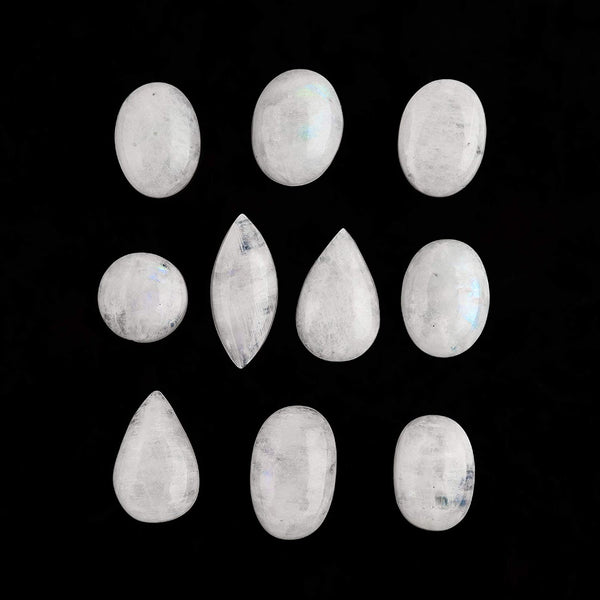 Healing Crystals - Rainbow Moonstone Cabochon Wholesale