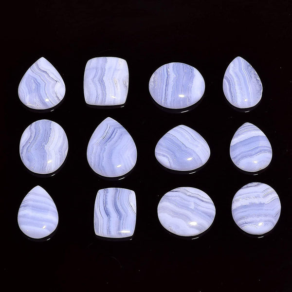 Healing Crystals - Blue Lace Cabochon