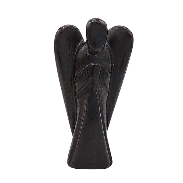Healing Crystal - Black Obsidian Angel