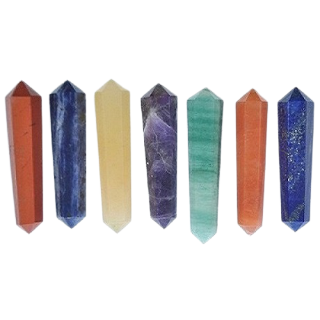 Healing Crystals - Seven Chakra Pencil Wand Wholesale