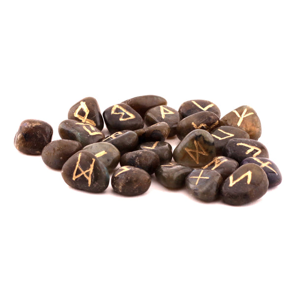 Healing Crystals - Labradorite Tumble Runes Wholesale