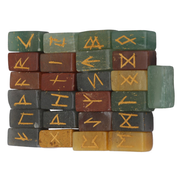 Healing Crystals - Mix Square Runes Wholesale