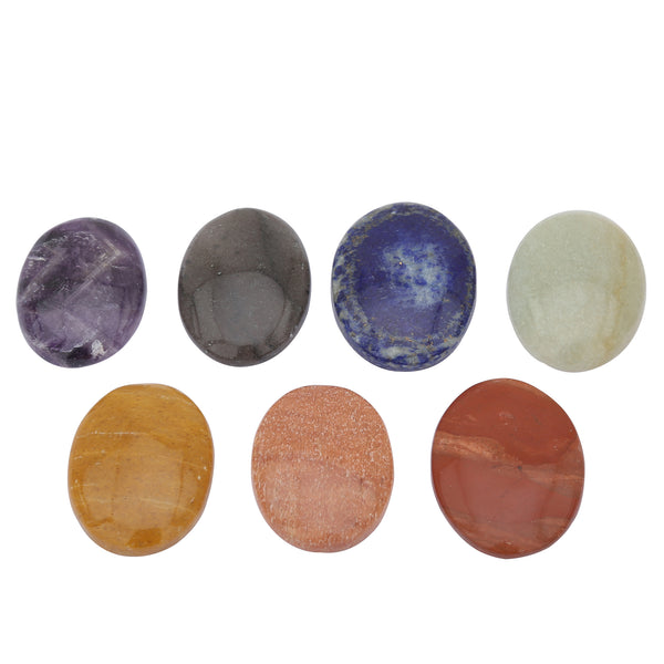 Healing Crystals - Seven Chakra Oval Wholesale