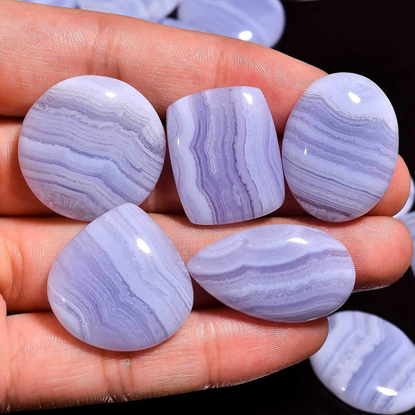 Healing Crystals - Blue Lace Cabochon Wholesale