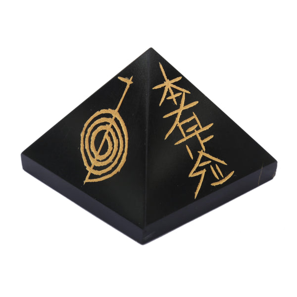 Healing Crystals - Black Tourmaline Reiki Pyramid Wholesale