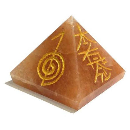 Healing Crystals - Yellow Aventurine Reiki Pyramid