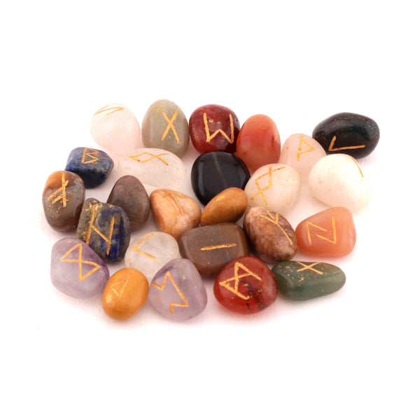 Healing Crystals - Mix Tumble Runes Wholesale