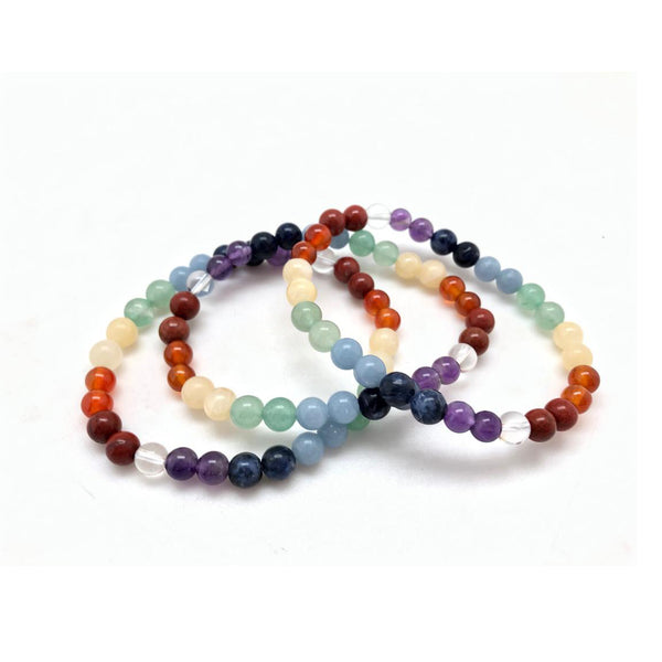 Healing Crystals - Seven Chakra Bracelet Wholesale