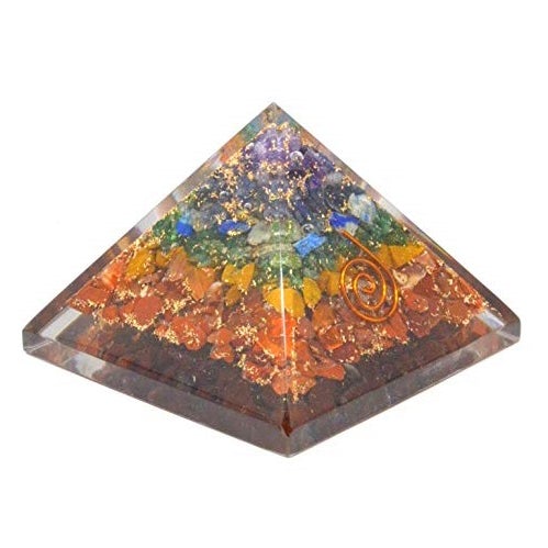 Healing Crystals - Seven Chakra Original Orgone Pyramid