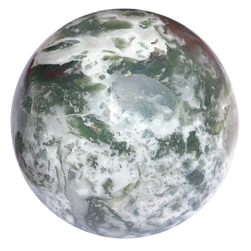 Healing Crystals - Moss Agate Sphere Wholesale
