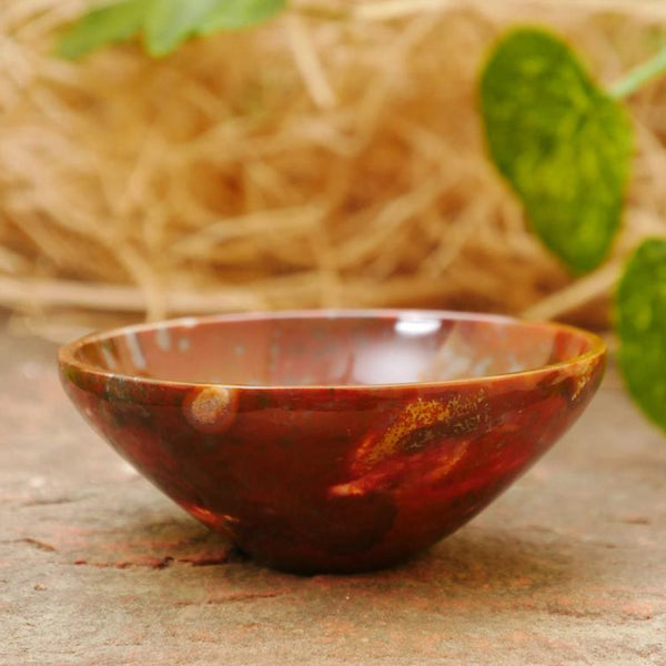 Healing Crystals - Red Jasper Bowl 