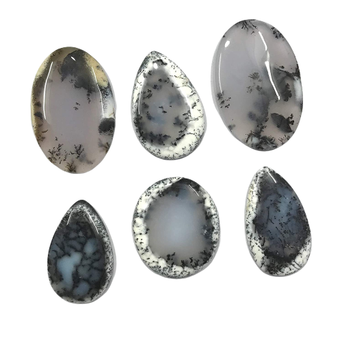 Healing Crystals - Dendrite Opal Cabochon Wholesale