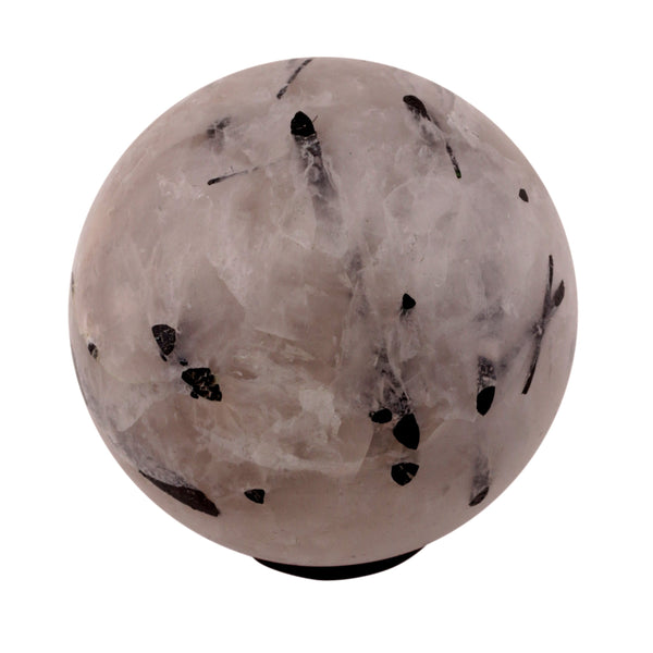 Healing Crystals - Black Tourmalinated Quartz Sphere