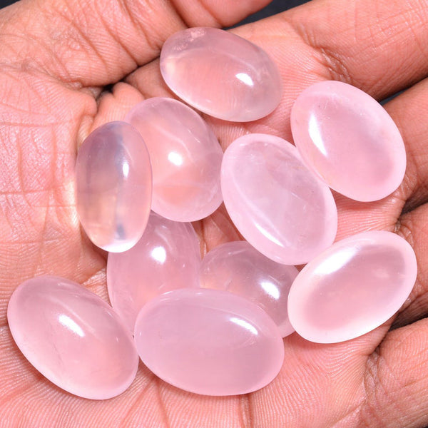Healing Crystals - Rose Quartz Cabochon Wholesale