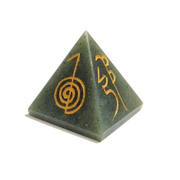 Healing Crystals - Green Aventurine Reiki Pyramid
