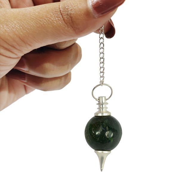 Healing Crystals - Bloodstone Ball Pendulum Wholesale