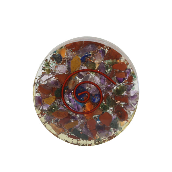 Healing Crystals - Seven Chakra Orgone Disc Wholesale