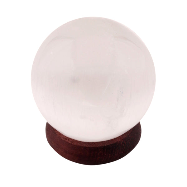 Healing Crystals - White Selenite Sphere