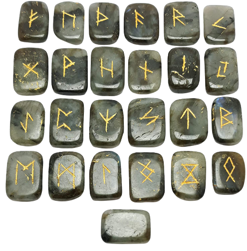 Healing Crystals - Labradorite Square Runes Wholesale