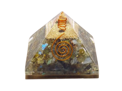 Healing Crystals - Labradorite Orgone Pyramid Wholesale