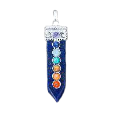 Healing Crystals - Lapis Lazuli Flat Pendant