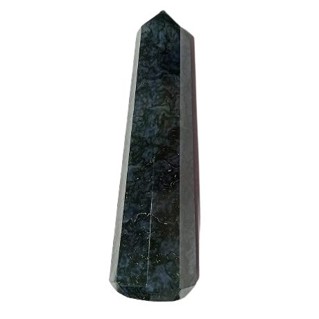 Healing Crystals - Moss Agate Pencil Wand Wholesale
