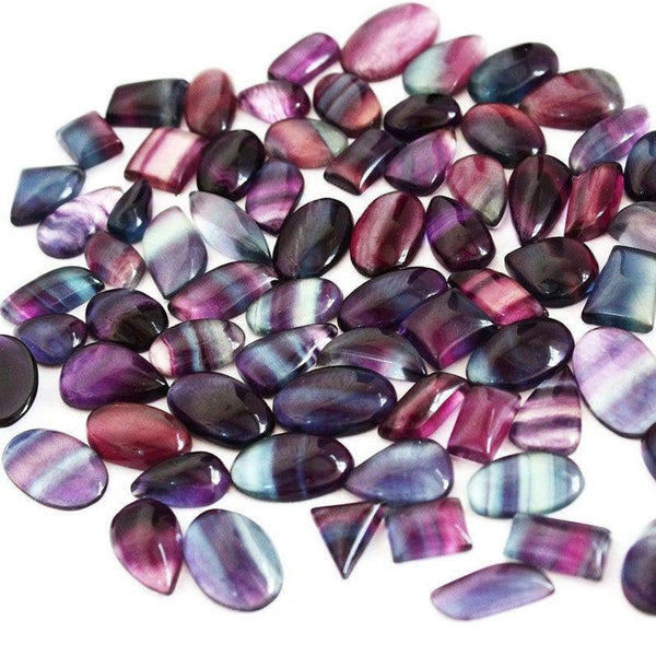 Healing Crystals - Multi Fluorite Cabochon Wholesale