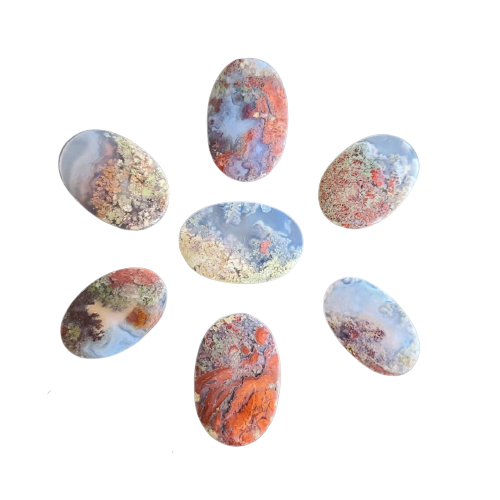 Healing Crystals - Picture Agate Cabochon