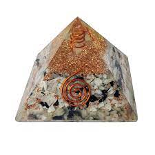 Healing Crystals - Rainbow Moonstone Orgone Pyramid