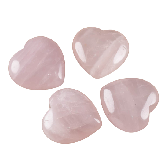 Healing Crystals - Rose Quartz Heart