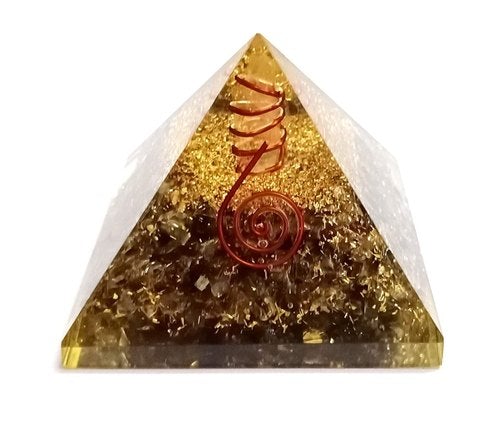 Healing Crystals - Smoky Quartz Orgone Pyramid 