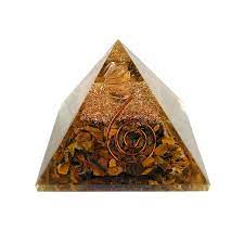Healing Crystals - Tiger Eye Orgone Pyramid