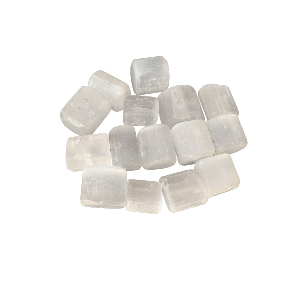 Healing Crystals - White Selenite Tumble Wholesale