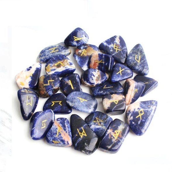 Healing Crystals - Sodalite Tumble Runes