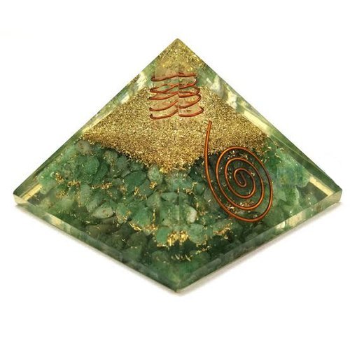 Healing Crystals - Green Aventurine Orgone Pyramid Wholesale